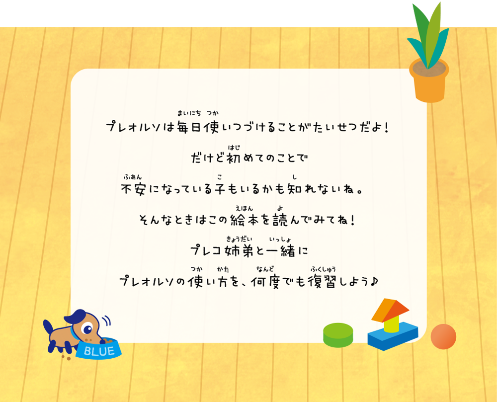 プレオルソのお手入れ方法