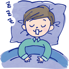 プレオルソを入れたお口にテープを貼ってみるのもおすすめです。